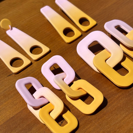 Cadena ooo TONS rosa/amarillo