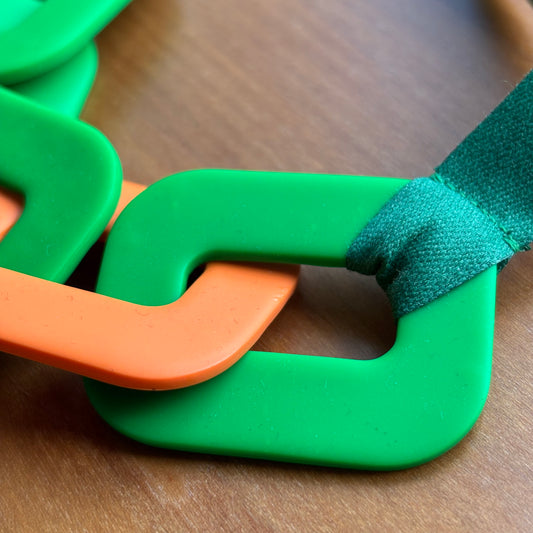 collar CADENA XL verde